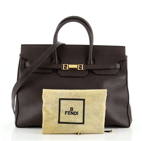 Fendi top handle bag